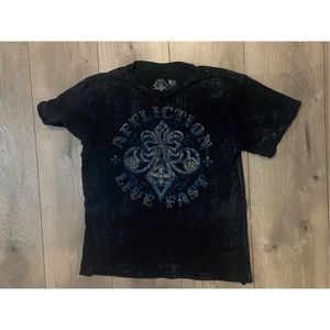 Affliction T-shirt youth large